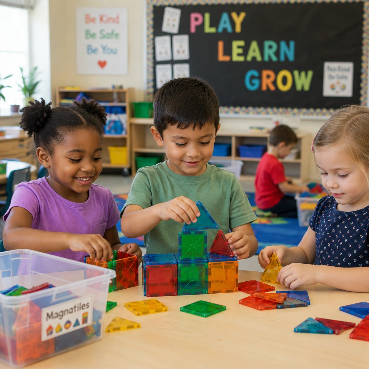 Kids Kastle classroom and play area